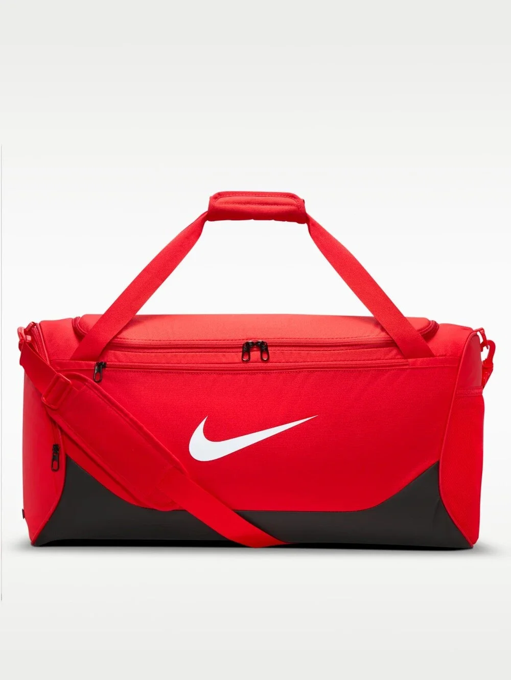 Nike Brasilia Medium 60L Training Duffel Bag Red
